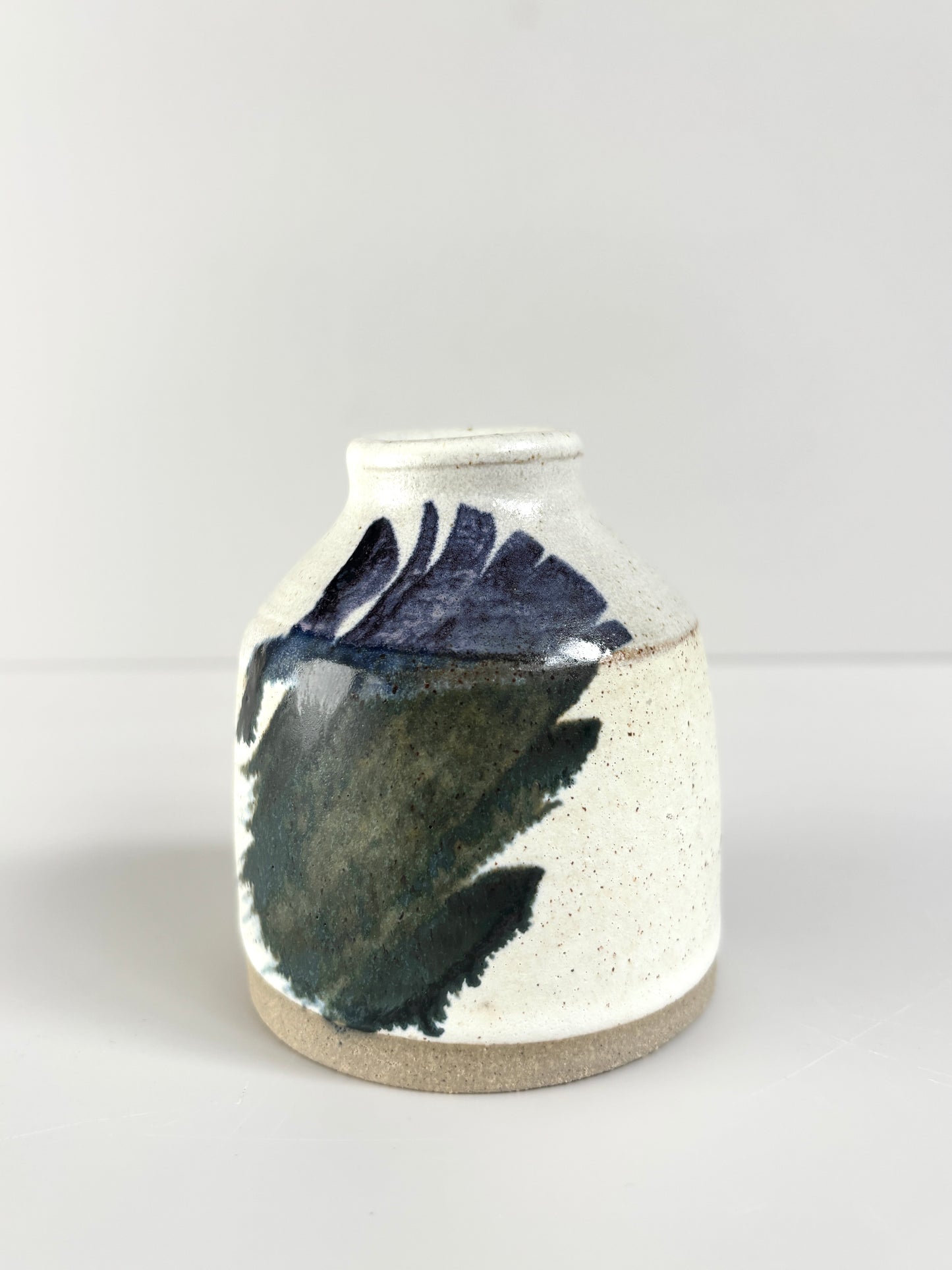 Blue black feather