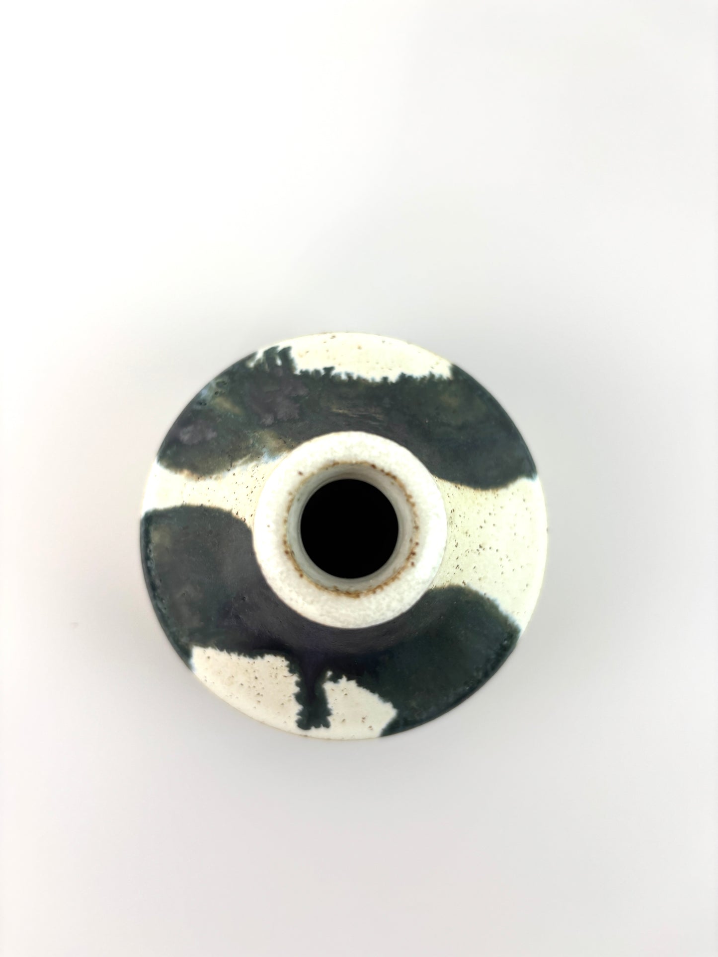 Wide bottle vase