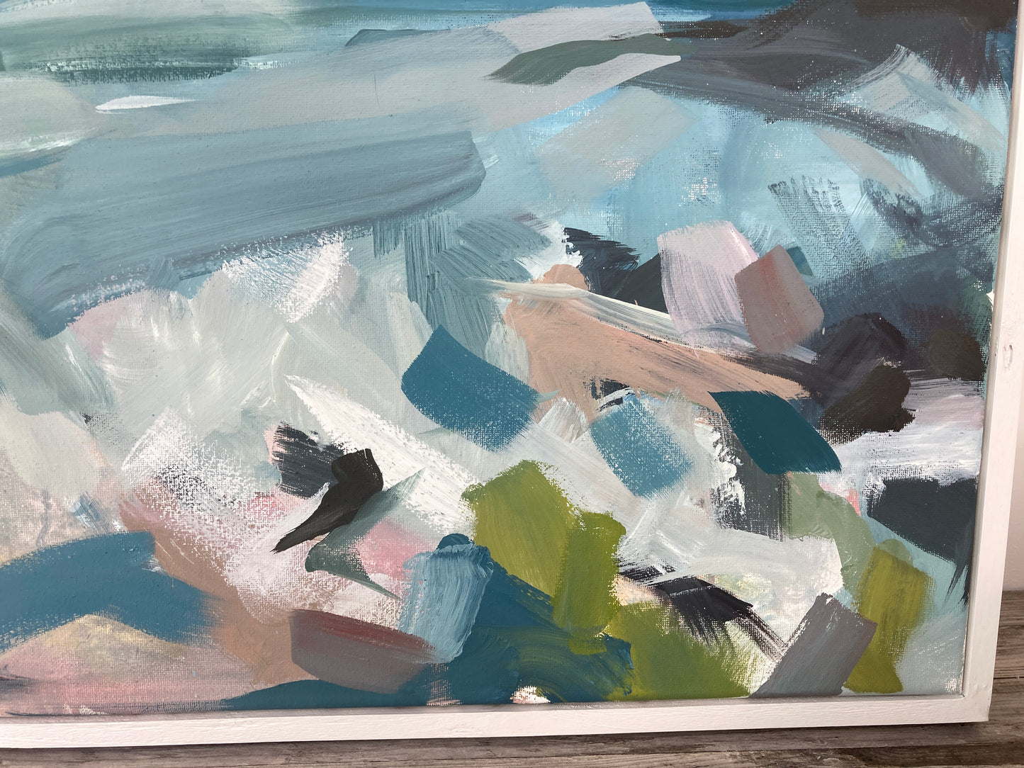 Summer Cove Oil Painting